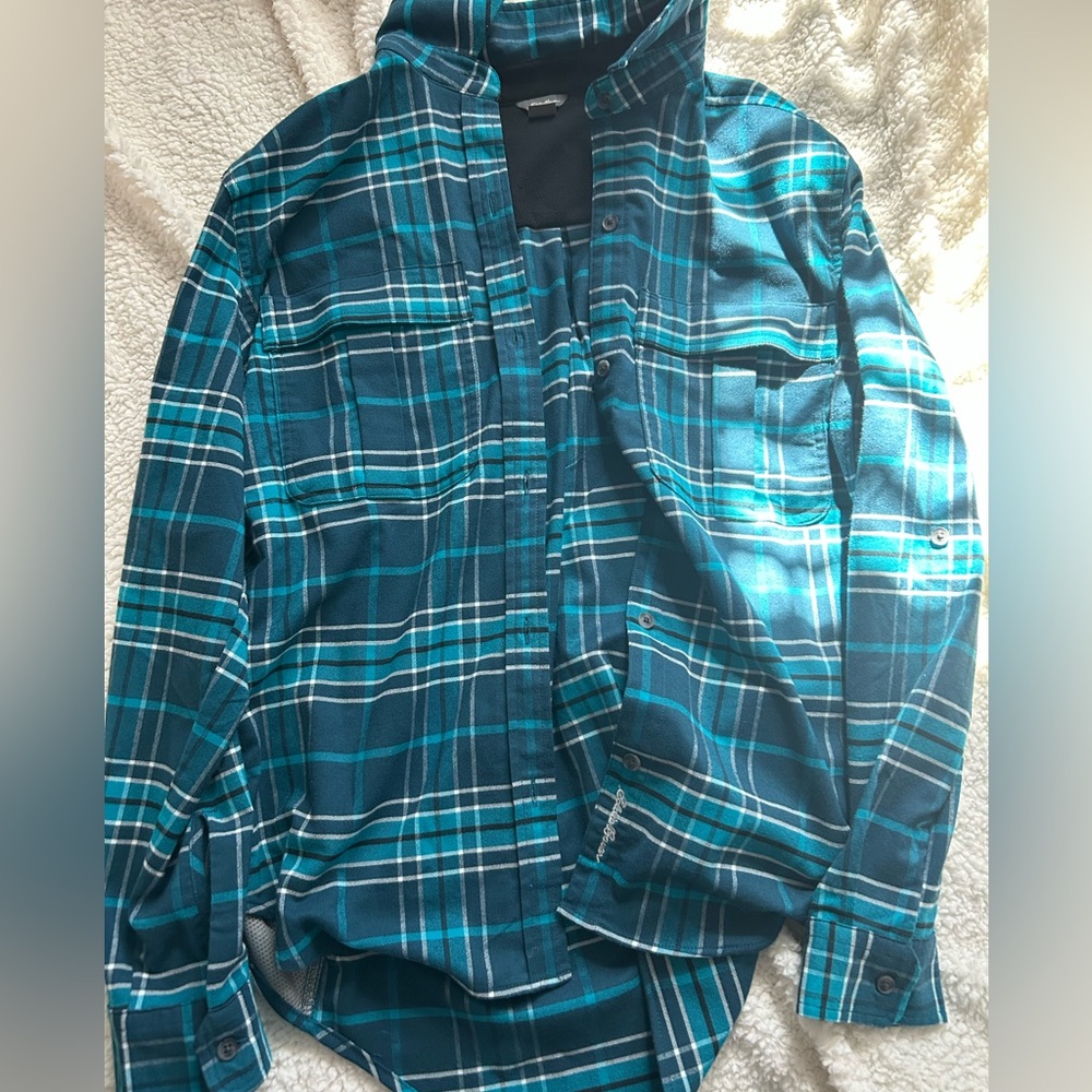 Eddie Bauer Expedition Performance Flannel 2.0 Shirt Women’s XL